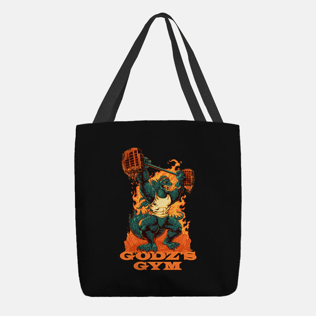 Godz's Gym-none basic tote-brianallen