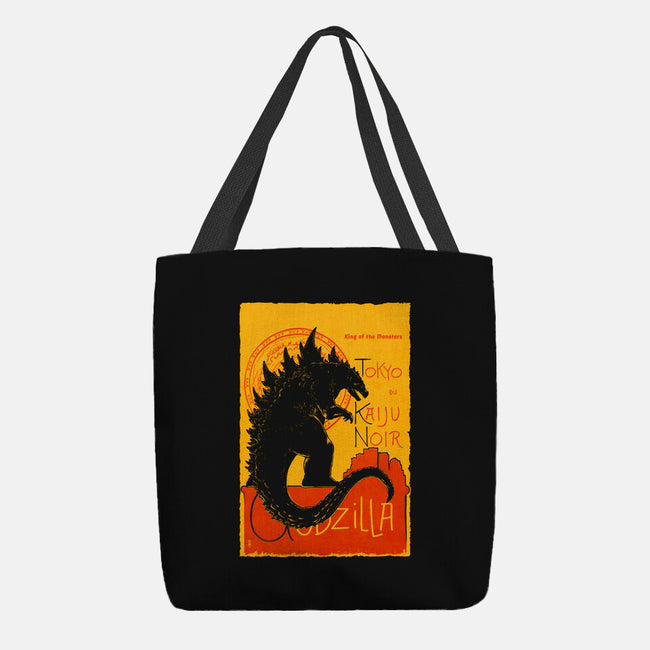 Gojira Noir-none basic tote-thedarkcloak