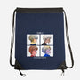 Golden Days-none drawstring bag-ursulalopez