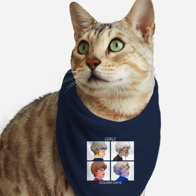 Golden Days-cat bandana pet collar-ursulalopez