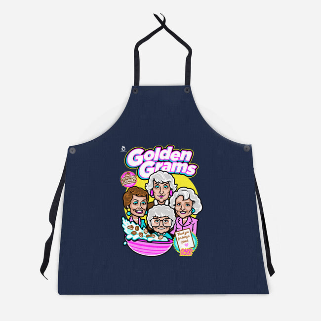 Golden Grams-unisex kitchen apron-harebrained