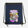 Golden Grams-none drawstring bag-harebrained