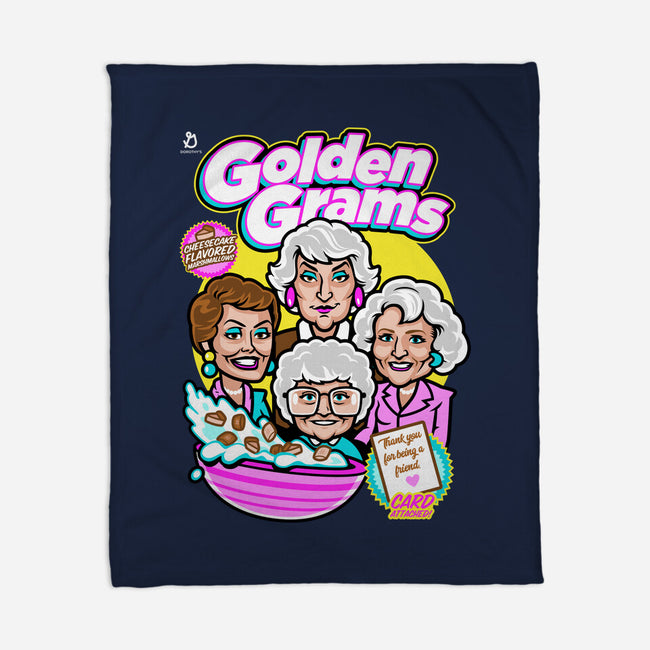 Golden Grams-none fleece blanket-harebrained