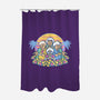Golden Grannies-none polyester shower curtain-Harebrained