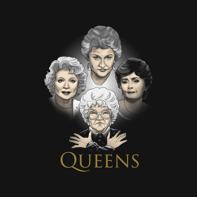 Golden Queens-none removable cover w insert throw pillow-ursulalopez
