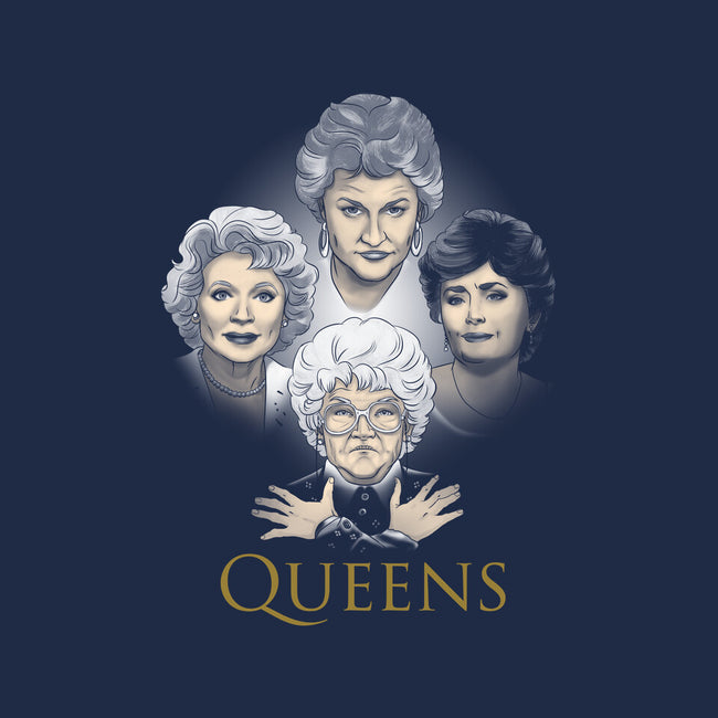 Golden Queens-none removable cover w insert throw pillow-ursulalopez