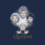 Golden Queens-none removable cover w insert throw pillow-ursulalopez