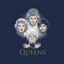 Golden Queens-none fleece blanket-ursulalopez