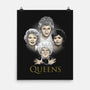 Golden Queens-none matte poster-ursulalopez