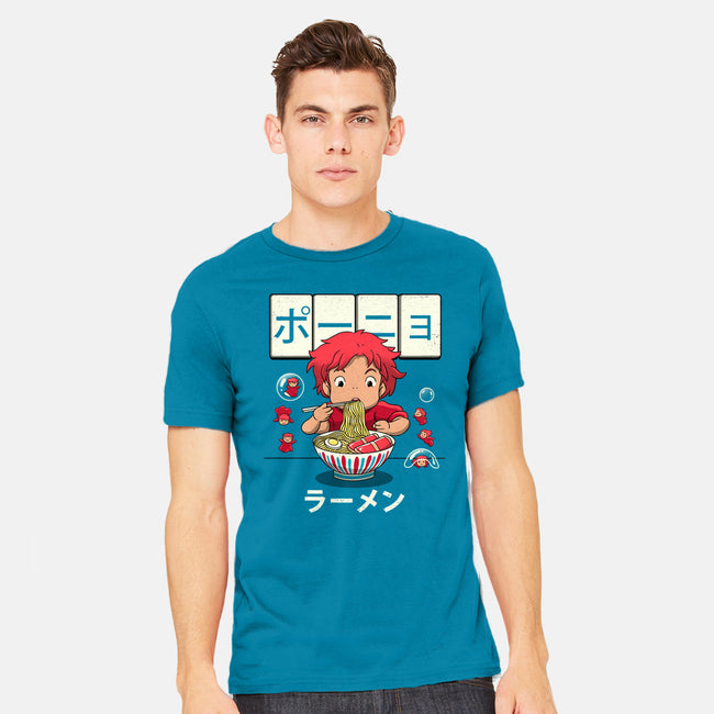 Goldfish Ramen-mens heavyweight tee-vp021