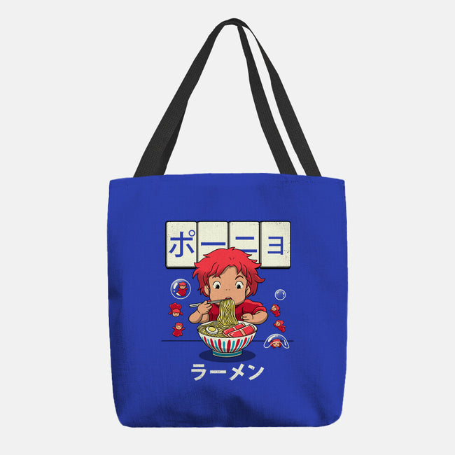 Goldfish Ramen-none basic tote-vp021