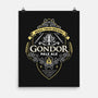 Gondor Calls for Ale-none matte poster-grafxguy