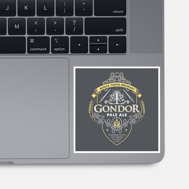 Gondor Calls for Ale-none glossy sticker-grafxguy