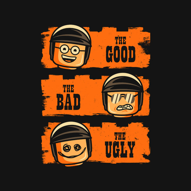 Good Cop, Bad Cop, Ugly Cop-none stretched canvas-BWdesigns