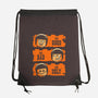 Good Cop, Bad Cop, Ugly Cop-none drawstring bag-BWdesigns