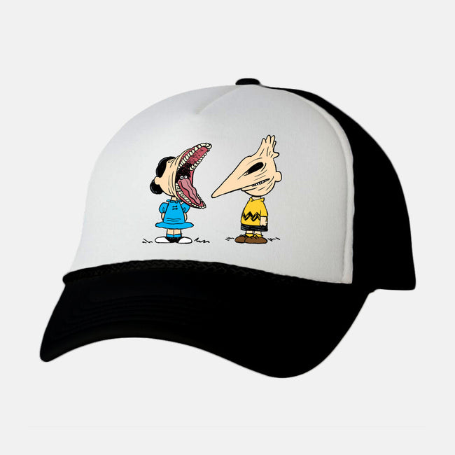 Good Grief, The Afterlife-unisex trucker hat-nothinghappenedtoday
