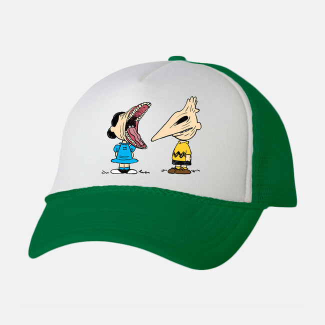 Good Grief, The Afterlife-unisex trucker hat-nothinghappenedtoday