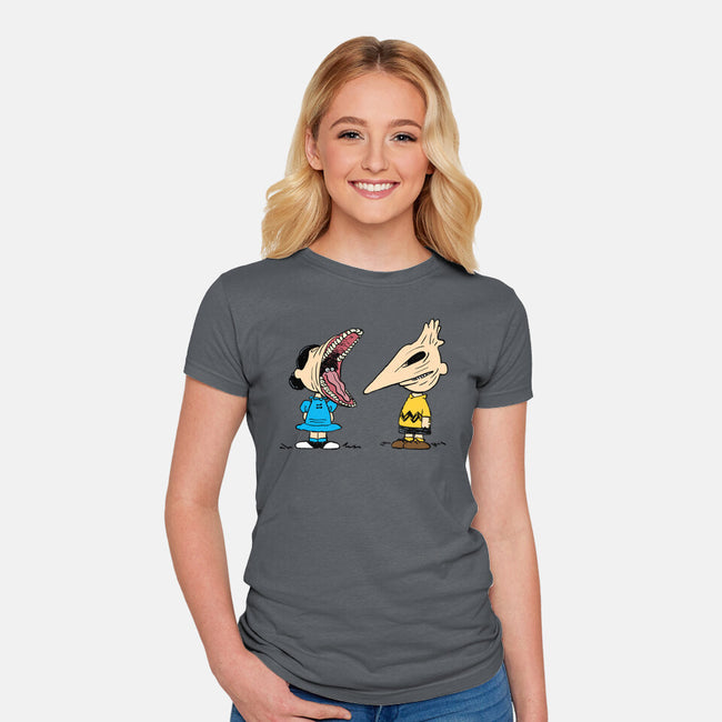 Good Grief, The Afterlife-womens fitted tee-nothinghappenedtoday
