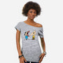 Good Grief, The Afterlife-womens off shoulder tee-nothinghappenedtoday