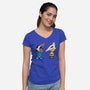 Good Grief, The Afterlife-womens v-neck tee-nothinghappenedtoday