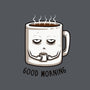 Good Morning-none removable cover w insert throw pillow-ducfrench