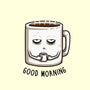 Good Morning-none removable cover w insert throw pillow-ducfrench