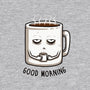 Good Morning-womens fitted tee-ducfrench