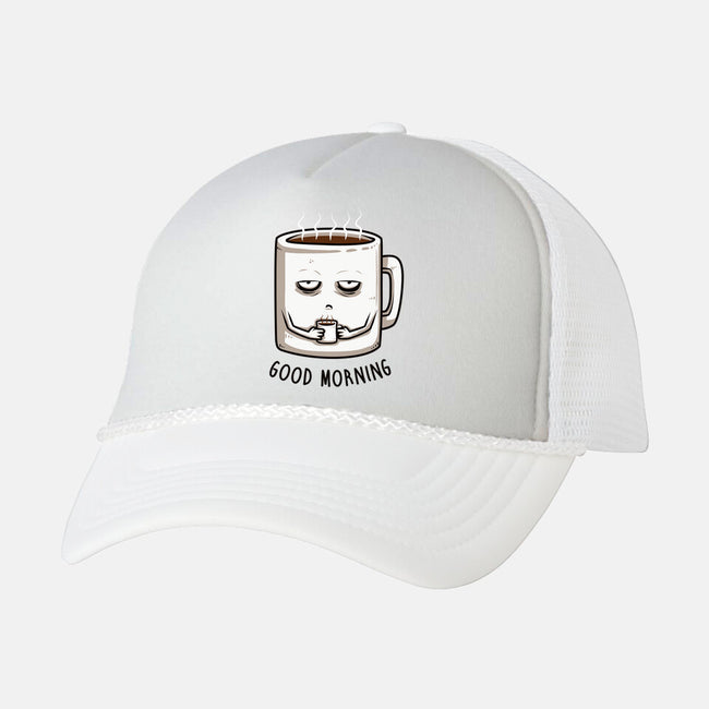 Good Morning-unisex trucker hat-ducfrench