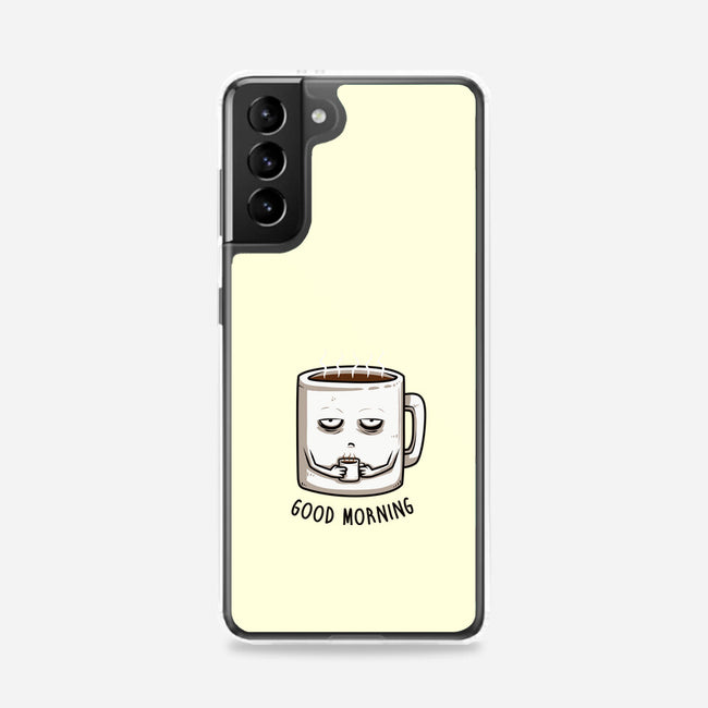 Good Morning-samsung snap phone case-ducfrench