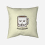Good Morning-none removable cover w insert throw pillow-ducfrench