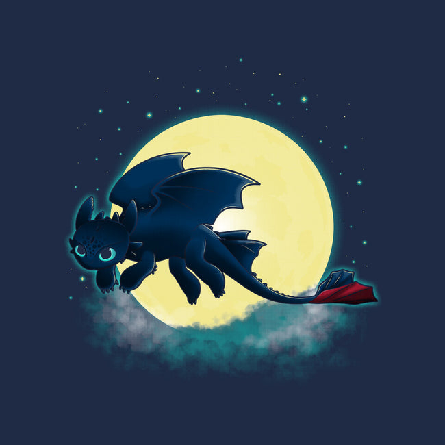 Goodnight Fury-none drawstring bag-RebelArt