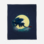 Goodnight Fury-none fleece blanket-RebelArt
