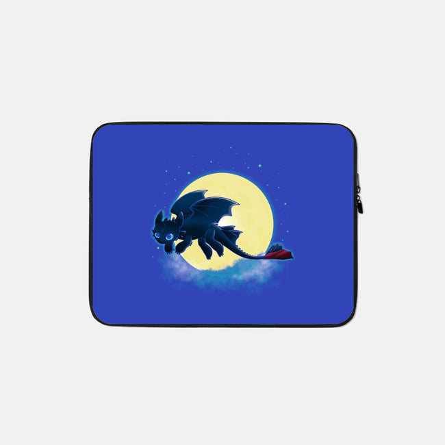 Goodnight Fury-none zippered laptop sleeve-RebelArt