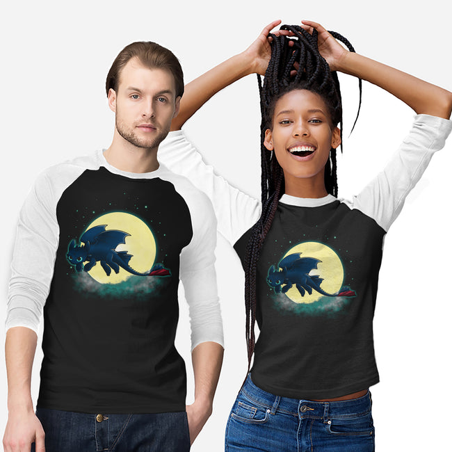 Goodnight Fury-unisex baseball tee-RebelArt