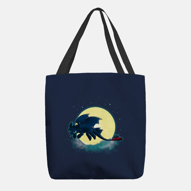 Goodnight Fury-none basic tote-RebelArt