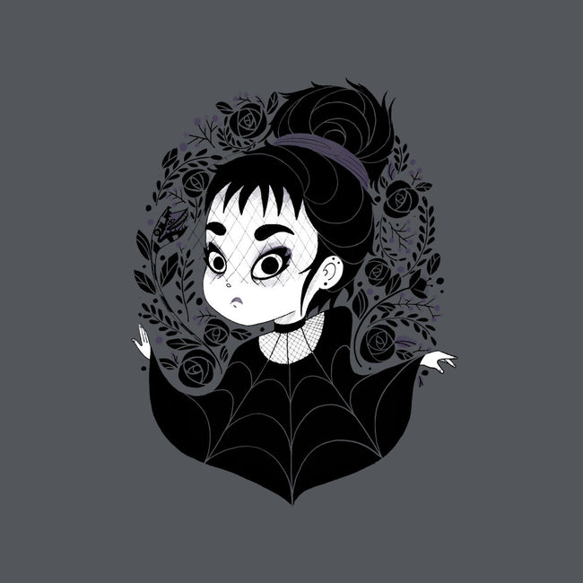 Gothic Cutie-none non-removable cover w insert throw pillow-Gemma Roman