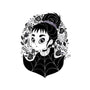 Gothic Cutie-none removable cover w insert throw pillow-Gemma Roman