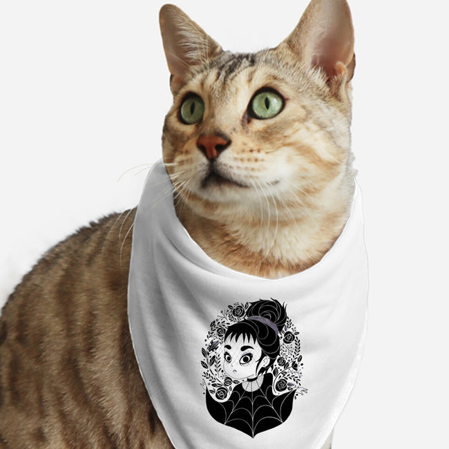 Gothic Cutie-cat bandana pet collar-Gemma Roman