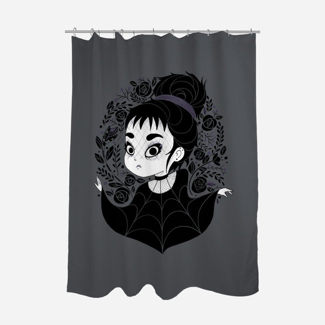 Gothic Cutie-none polyester shower curtain-Gemma Roman