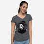 Gothic Cutie-womens v-neck tee-Gemma Roman