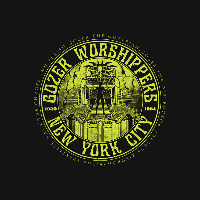 Gozer Worshippers NYC-none glossy sticker-RBucchioni