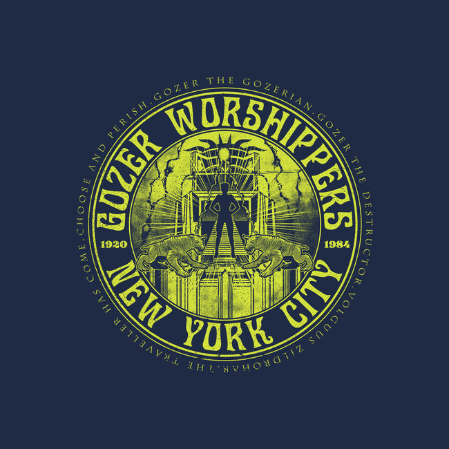Gozer Worshippers NYC-unisex kitchen apron-RBucchioni