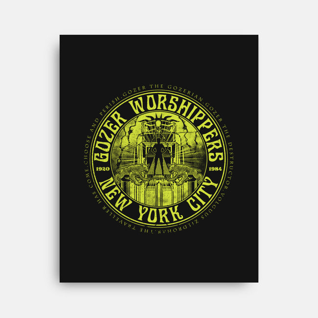 Gozer Worshippers NYC-none stretched canvas-RBucchioni