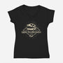 Grant Paleontology-womens v-neck tee-Kat_Haynes