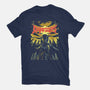 Great Grey Wolf Metal-mens heavyweight tee-PeanutGolem