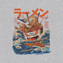 Great Ramen off Kanagawa-womens v-neck tee-ilustrata