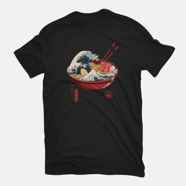 Great Ramen Wave-mens heavyweight tee-vp021