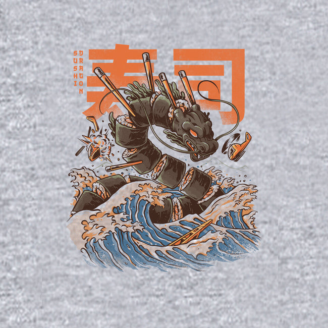 Great Sushi Dragon-dog basic pet tank-ilustrata