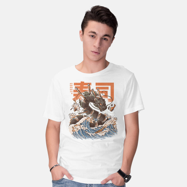 Great Sushi Dragon-mens basic tee-ilustrata