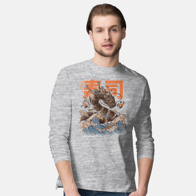 Great Sushi Dragon-mens long sleeved tee-ilustrata